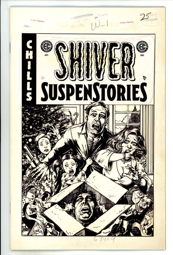 EC Shiver Suspenstories 1 Robertson B&W Incentive Variant NM+ (2024)