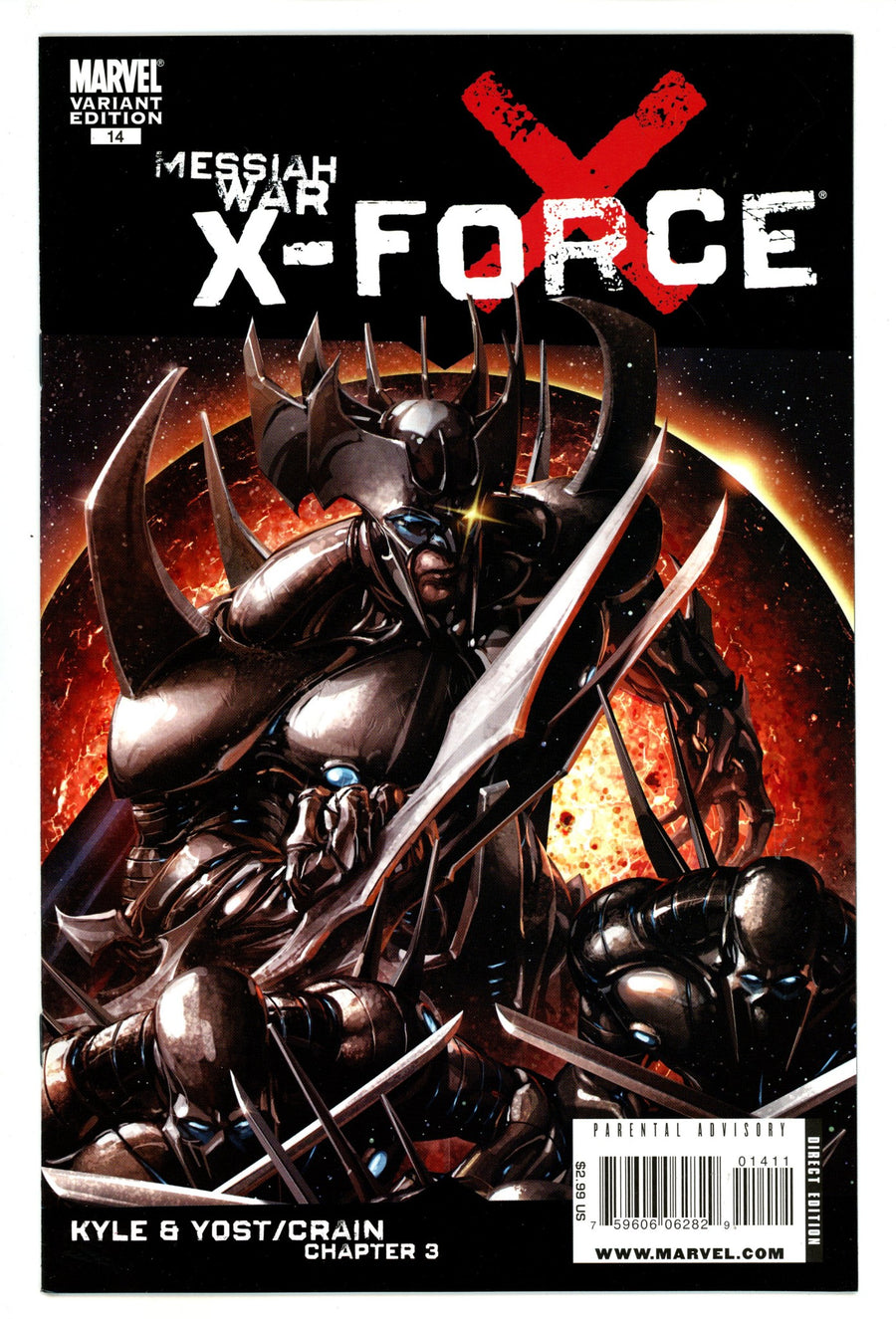 X-Force Vol 3 14 High Grade (2009) Crain Variant 