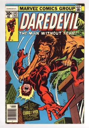 Daredevil Vol 1 143 Low Grade (1977)