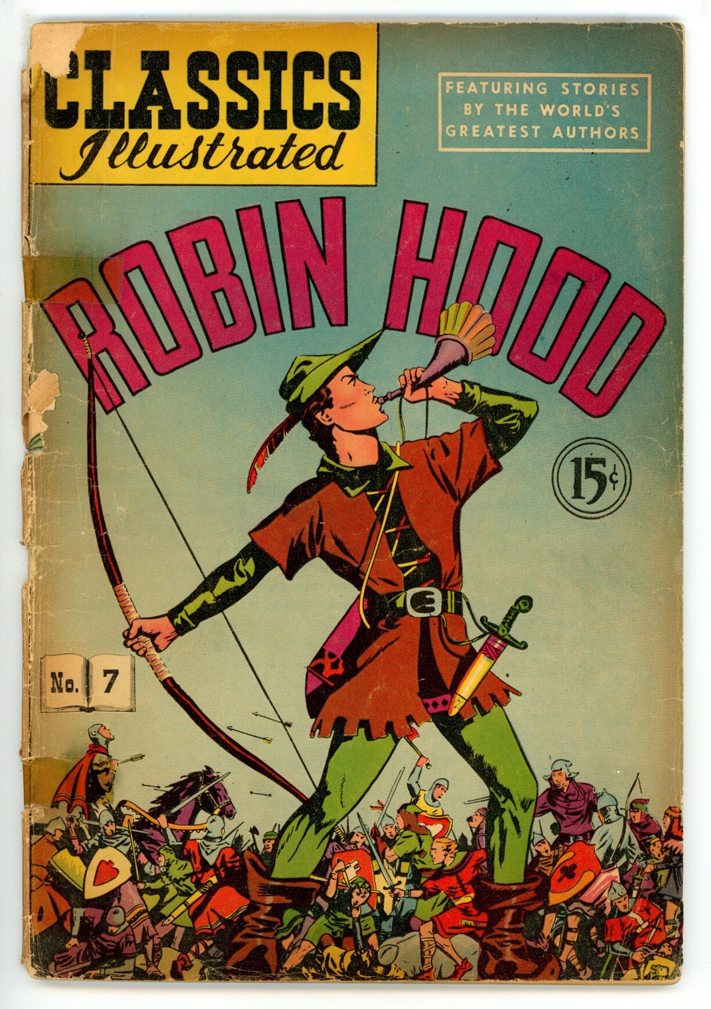 Classics Illustrated: Robin Hood 7 Hrn 78 FR/GD (1950)
