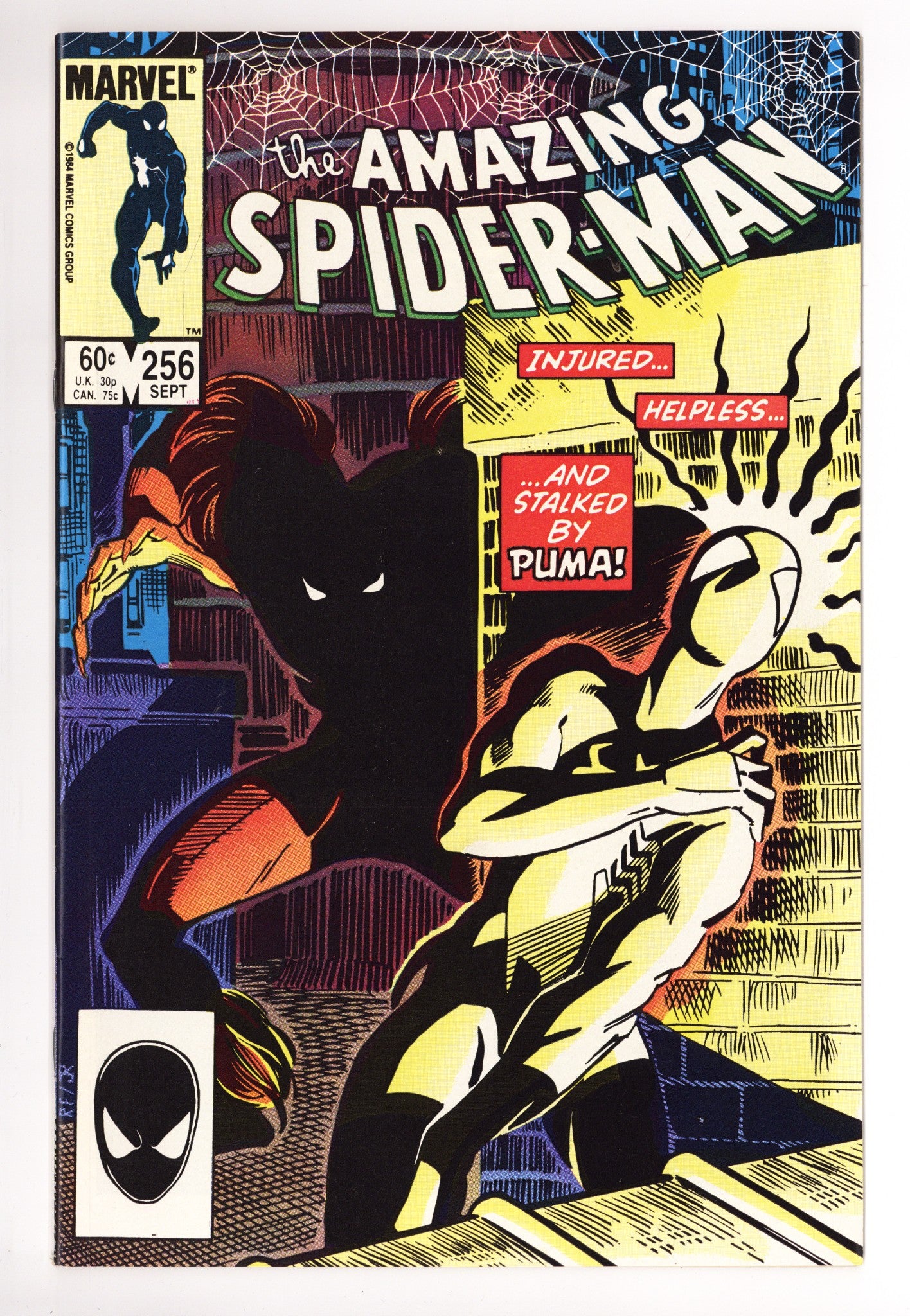 The Amazing Spider-Man Vol 1 256 NM- (9.2) (1984) 