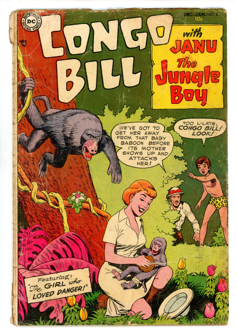 Congo Bill 3 GD (2.0) (1954) 