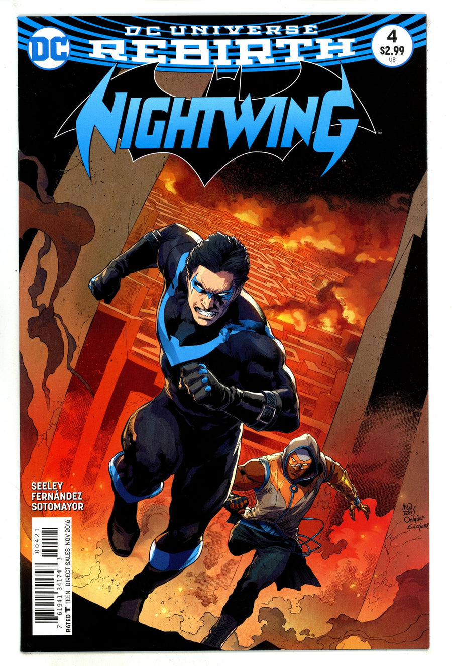 Nightwing Vol 4 4 High Grade (2016) Reis Variant 