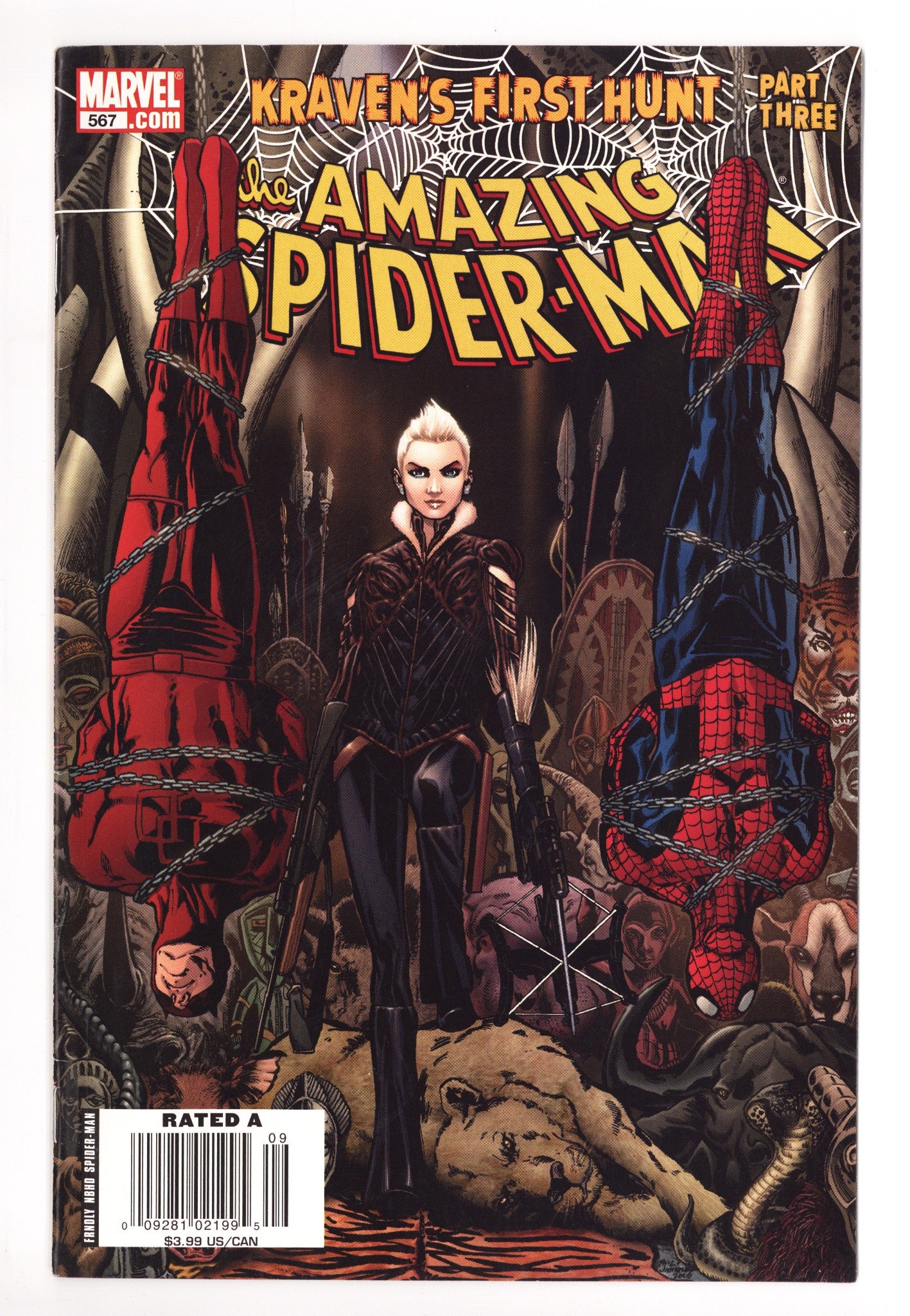The Amazing Spider-Man Vol 2 567 VG (4.0) (2008) Newsstand 