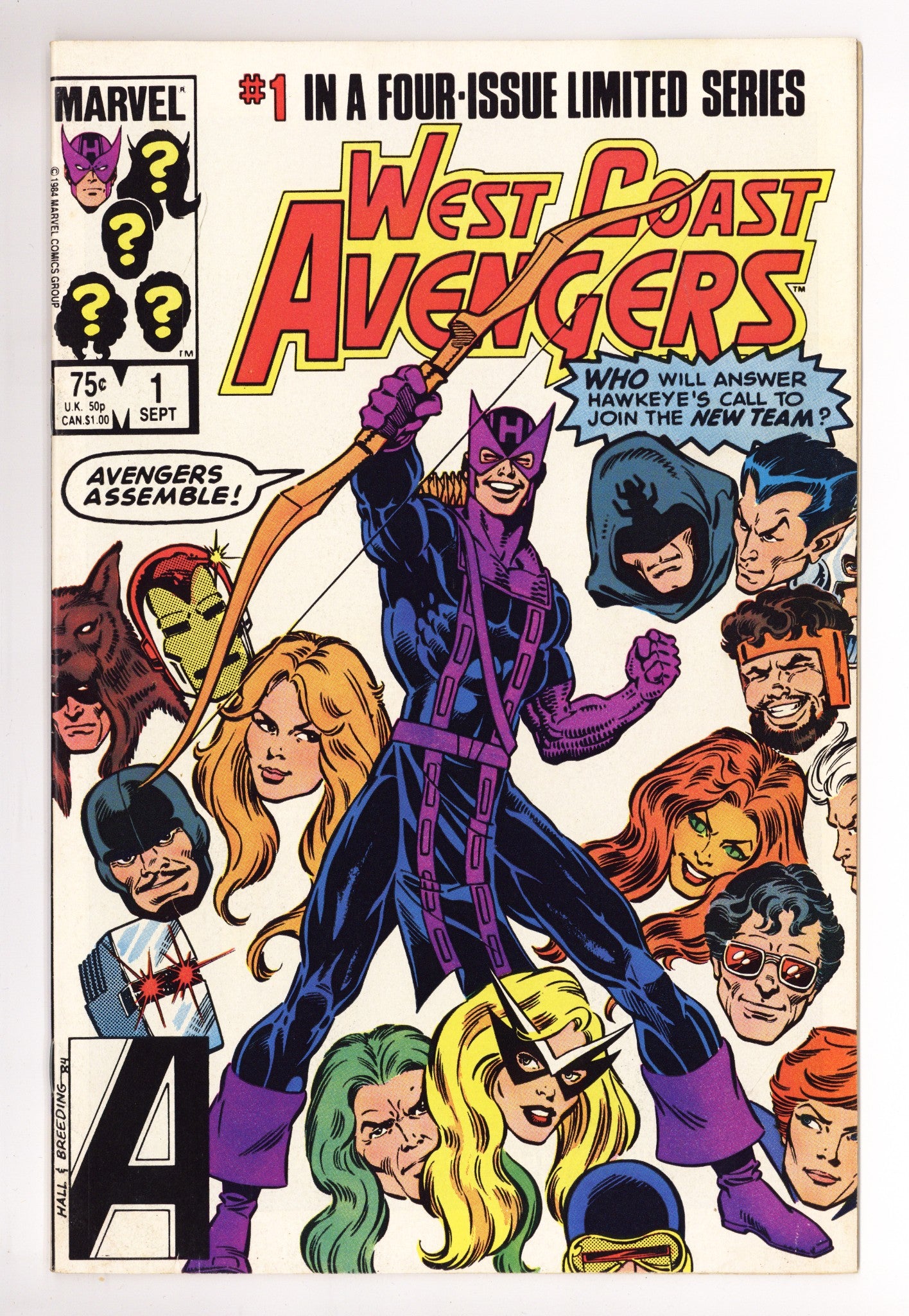 West Coast Avengers Vol 1 1 Mid Grade (1984) 