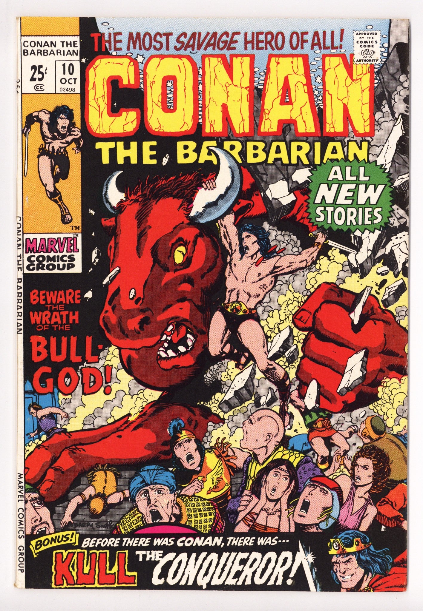 Conan the Barbarian Vol 1 10 VF/NM (9.0) (1971) 