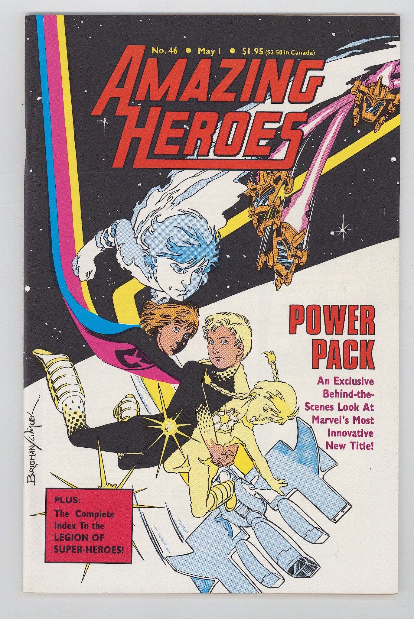 Amazing Heroes 46 Mid Grade (1984) 