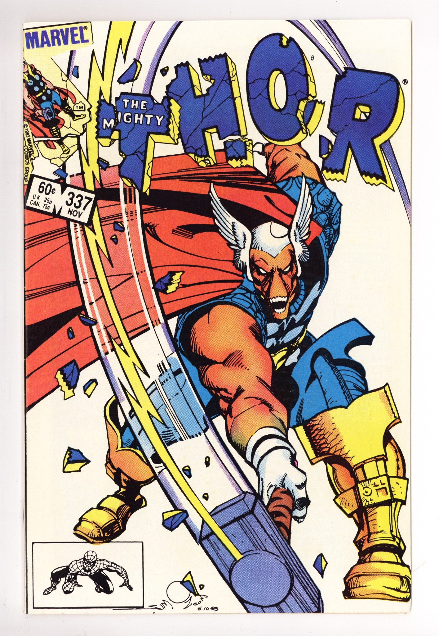Thor Vol 1 337 VF- (7.5) (1983) 