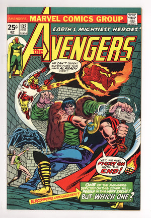 The Avengers Vol 1 132 VF/NM (9.0) (1975)