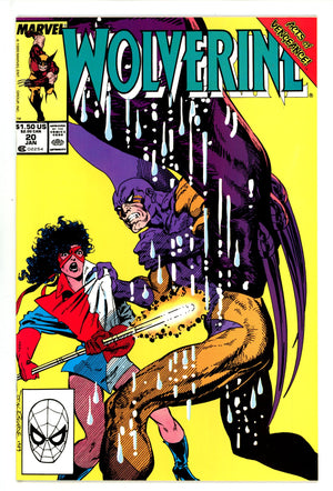 Wolverine Vol 2 20 NM- (9.2) (1990)