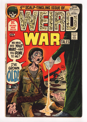 Weird War Tales Vol 1 4 VG+ (4.5) (1972) 