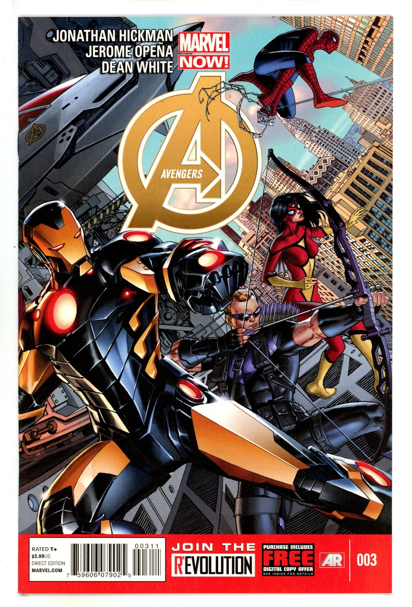 Avengers Vol 5 3 High Grade (2013) 