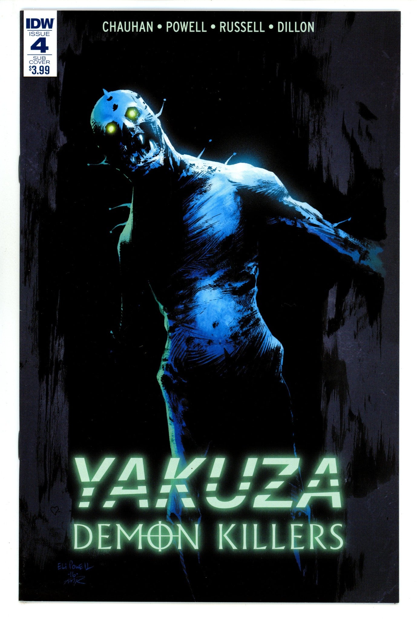 Yakuza: Demon Killers 4 High Grade (2017) Powell Variant 