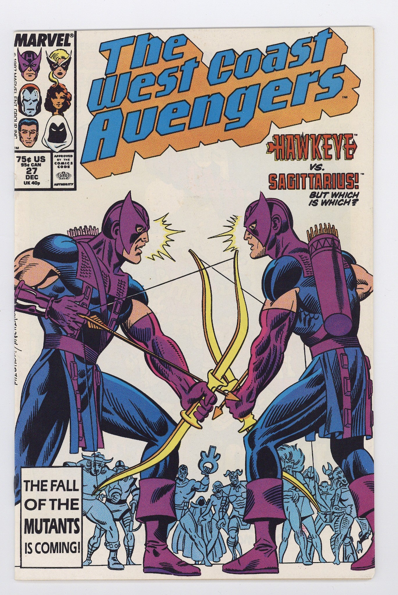 West Coast Avengers Vol 2 27 Mid Grade (1987) 