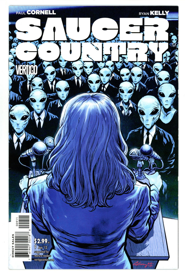 Saucer Country 9 High Grade (2013)