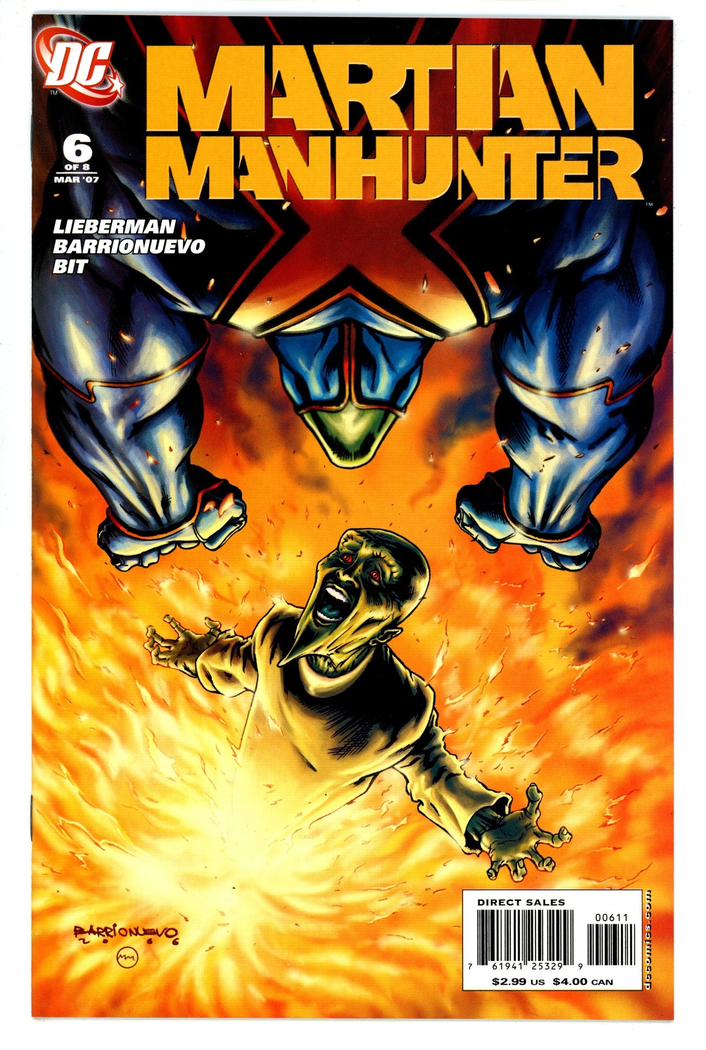 Martian Manhunter Vol 3 6 High Grade (2007) 
