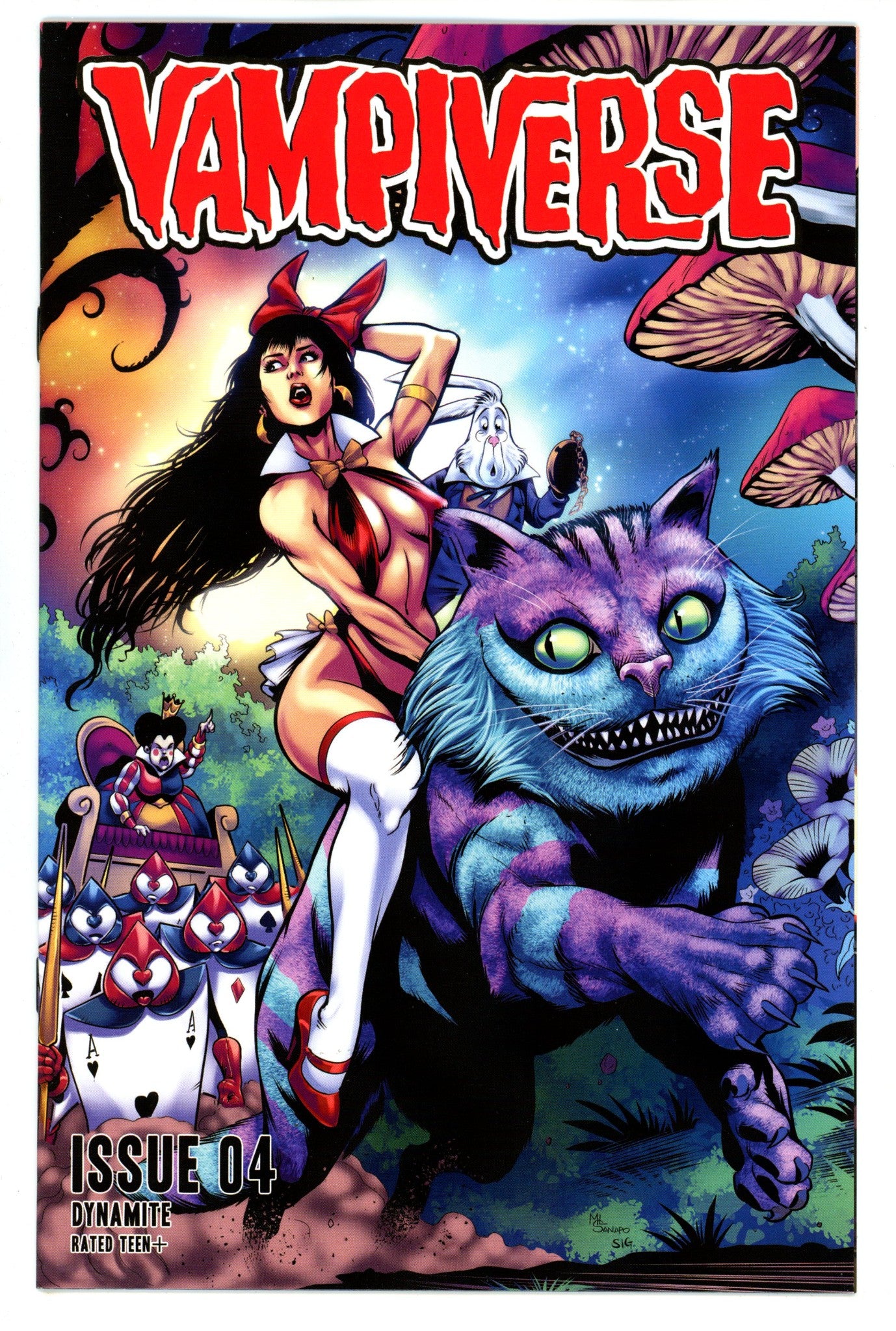 Vampiverse 4 High Grade (2021) Sanapo Variant 