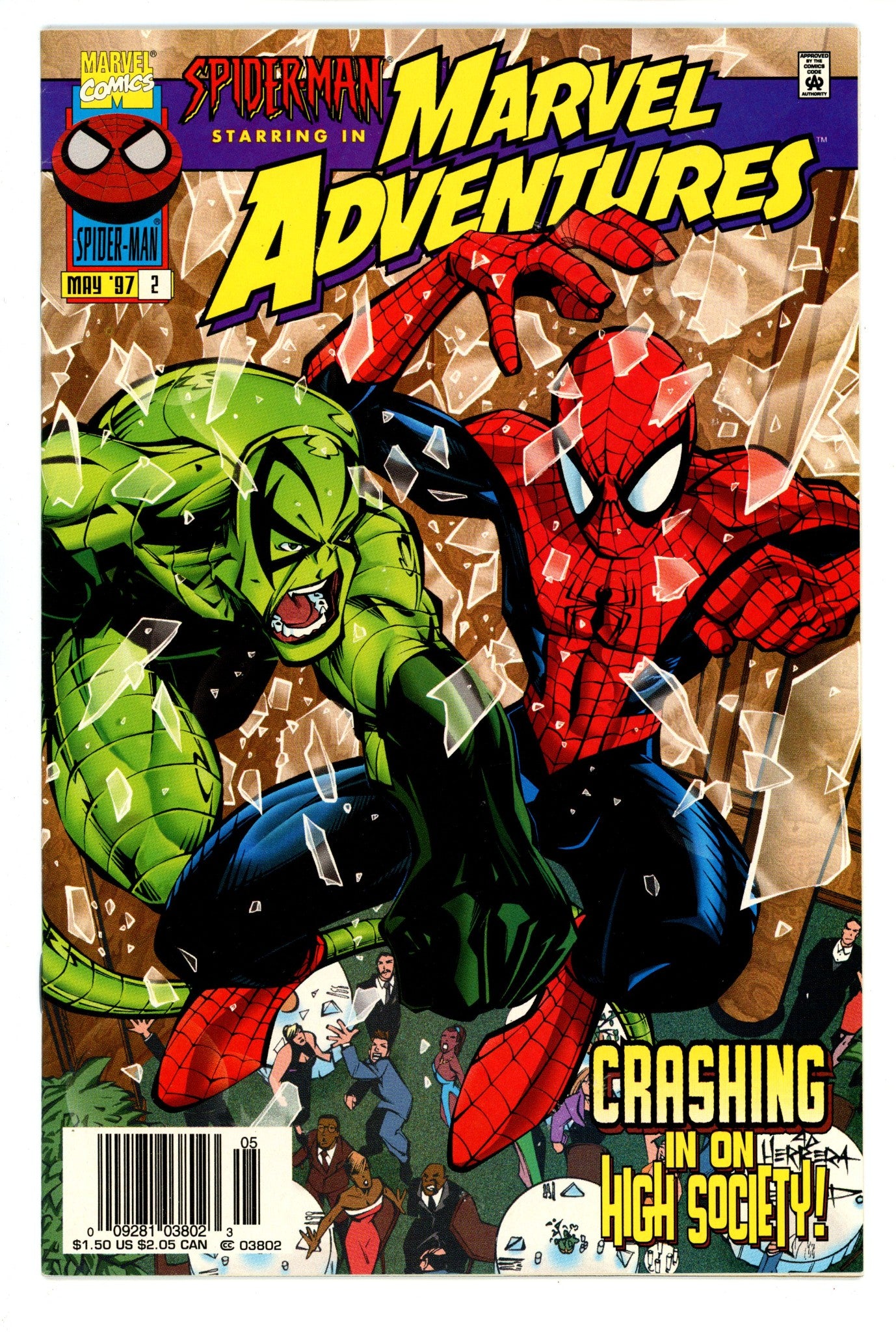 Marvel Adventures 2 VF- (7.5) (1997) Newsstand 