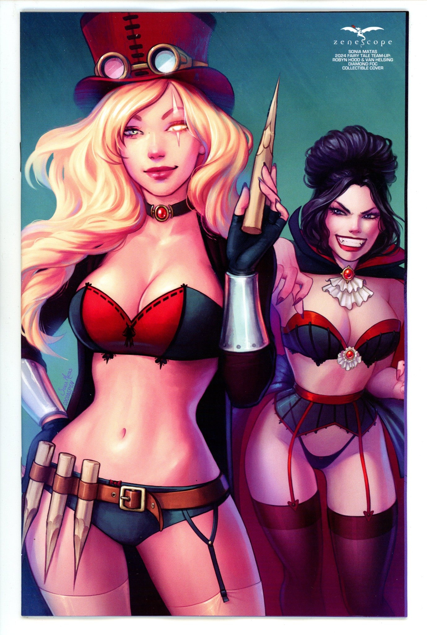 Fairy Tale Team-Up Robyn Hood Van Helsing 1 Matas Incentive Variant VF/NM (2024)