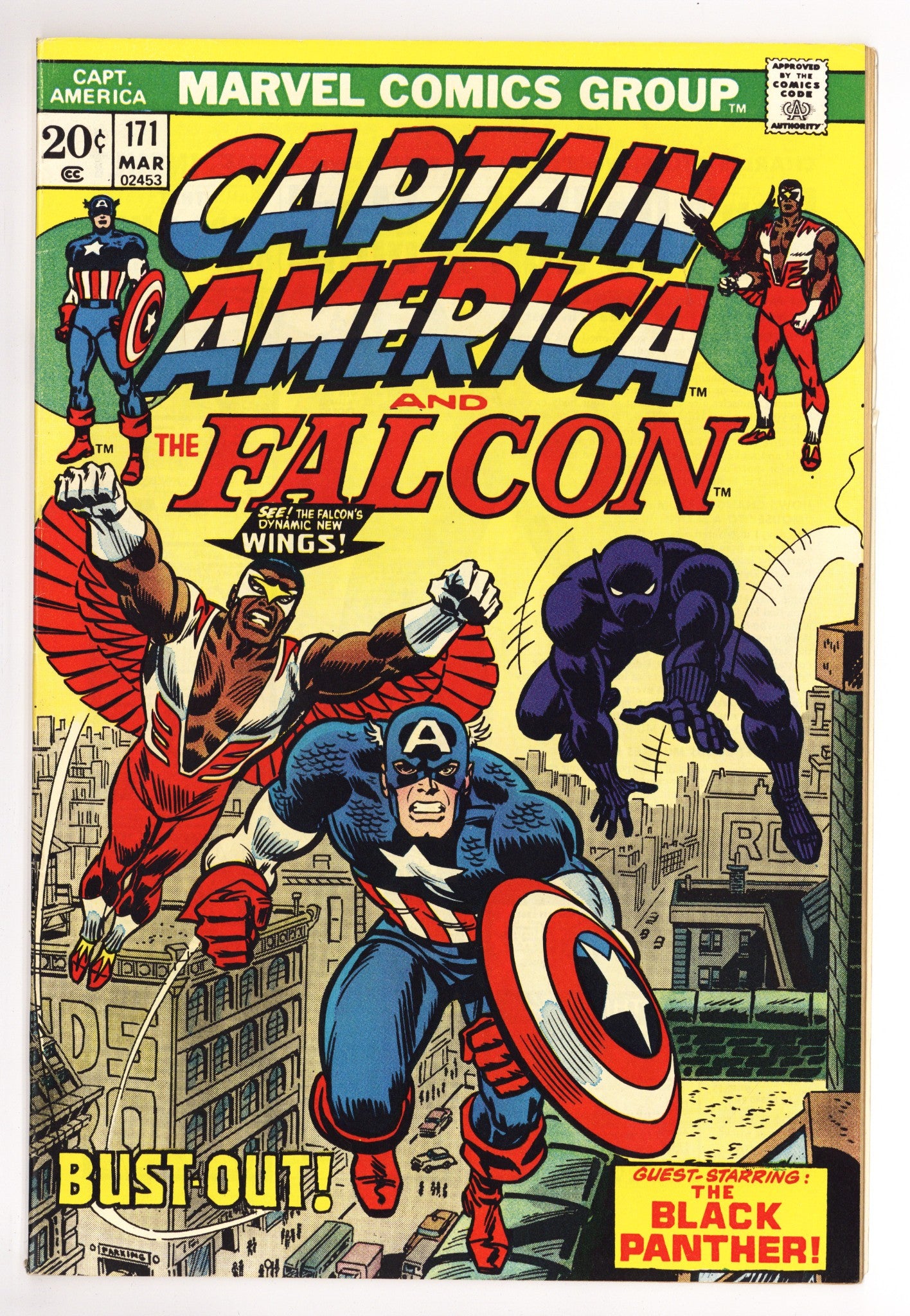 Captain America Vol 1 171 FN/VF (7.0) (1974) 