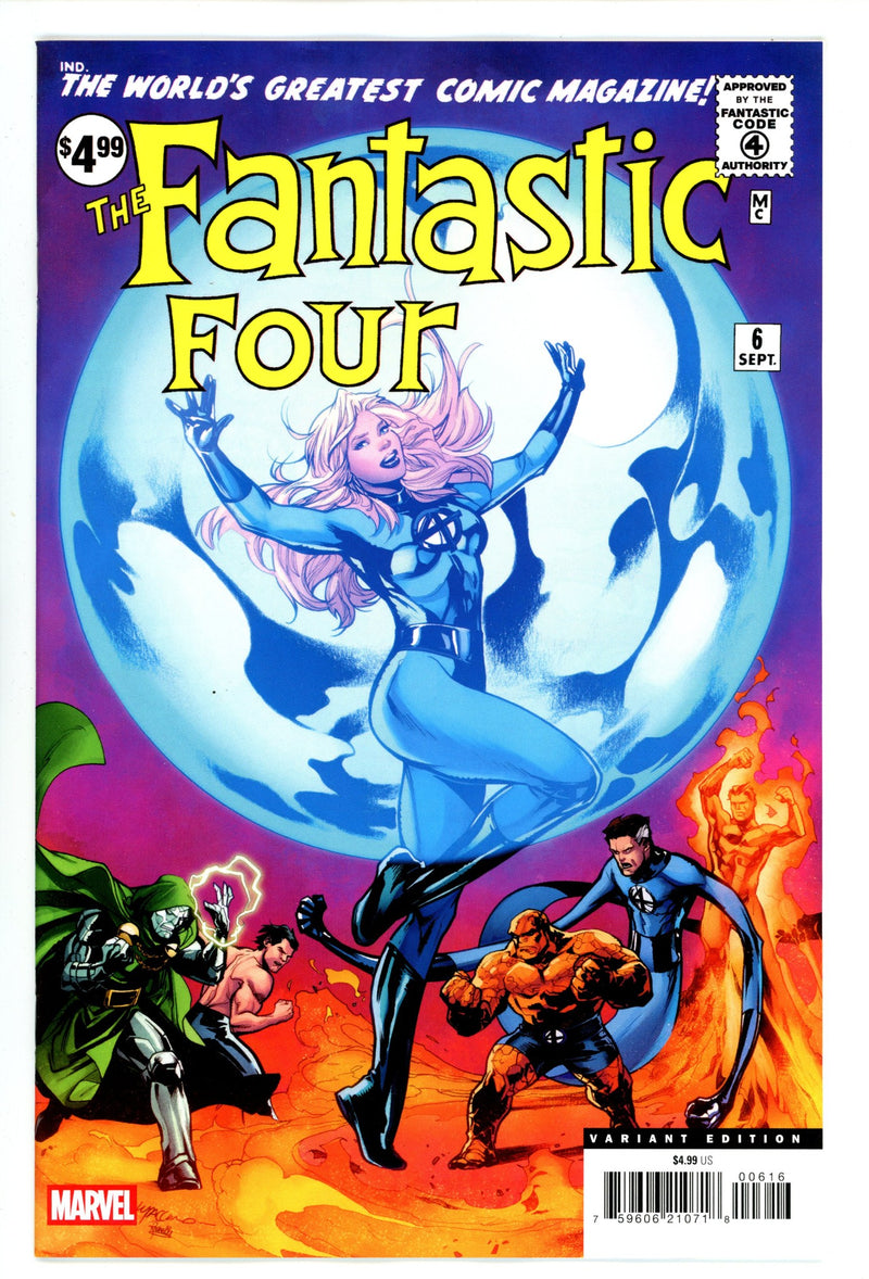 Fantastic Four Vol 1 6 Lupacchino Facsimile Incentive Variant NM (2025)