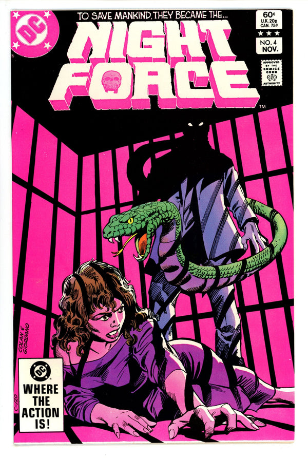 The Night Force Vol 1 4 (1982)