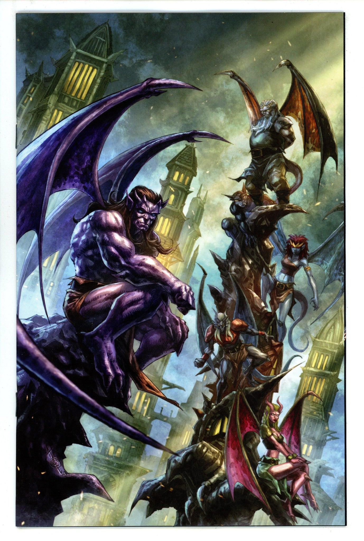 Gargoyles Dark Ages 6 Quah Virgin Incentive Variant (2024)