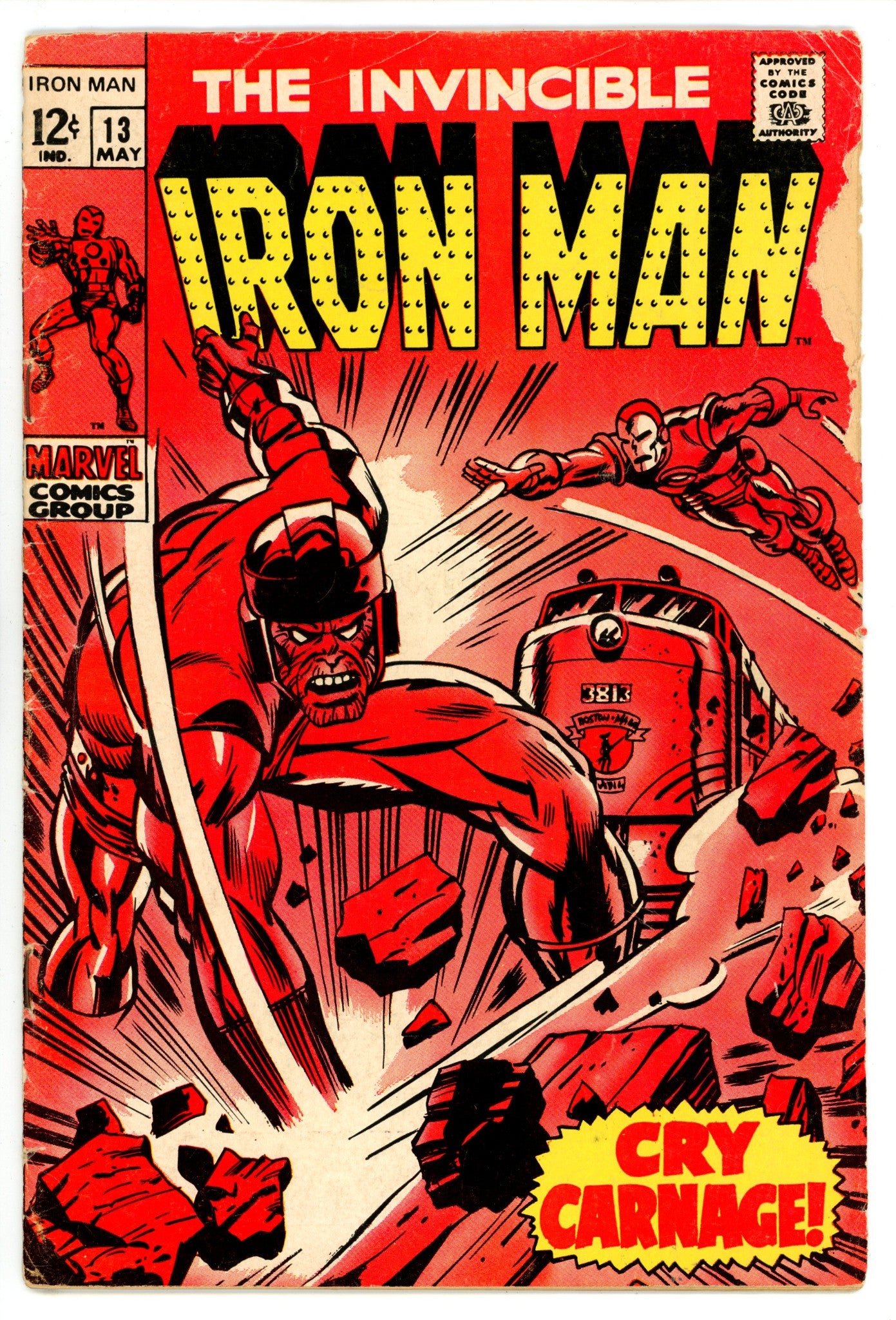 Iron Man Vol 1 13  GD+ (2.5)   (1969)        