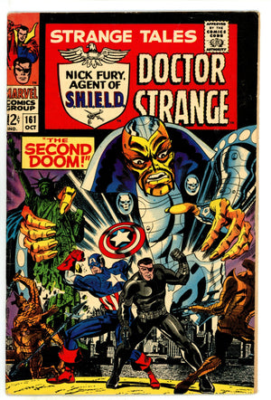 Strange Tales Vol 1 161 FN- (5.5) (1967) 