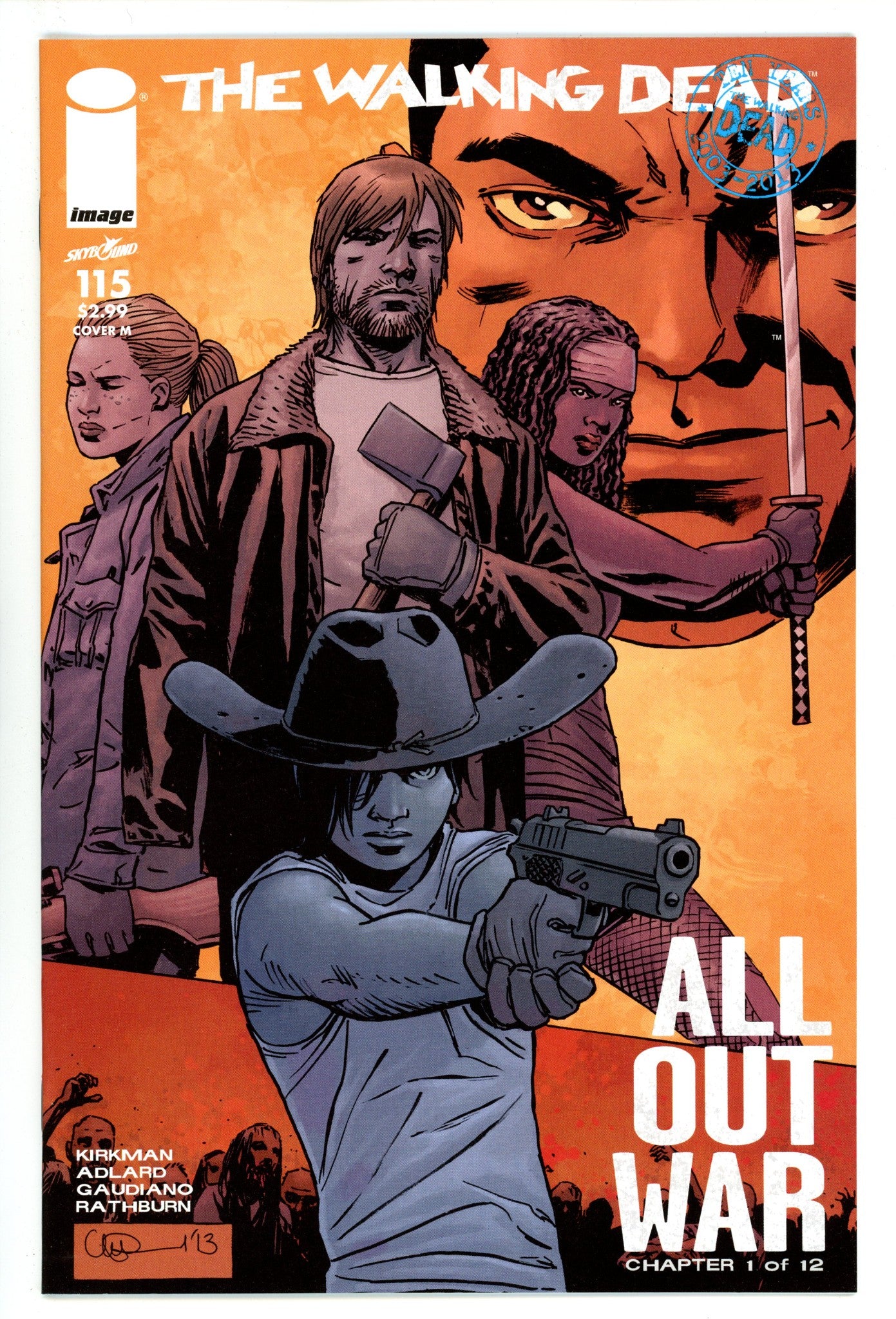 The Walking Dead 115 High Grade (2013) Adlard Variant 