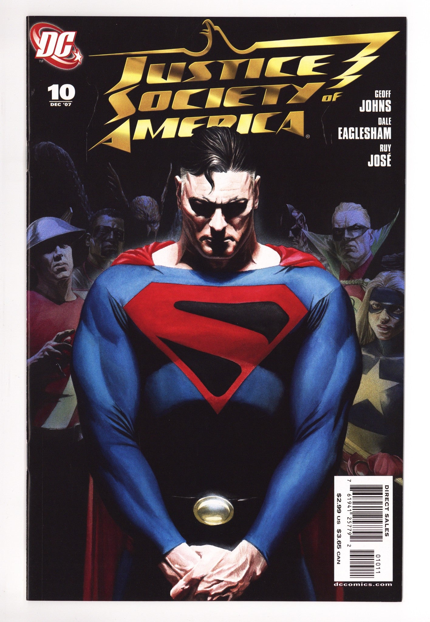 Justice Society of America Vol 1 10 High Grade (2007) 