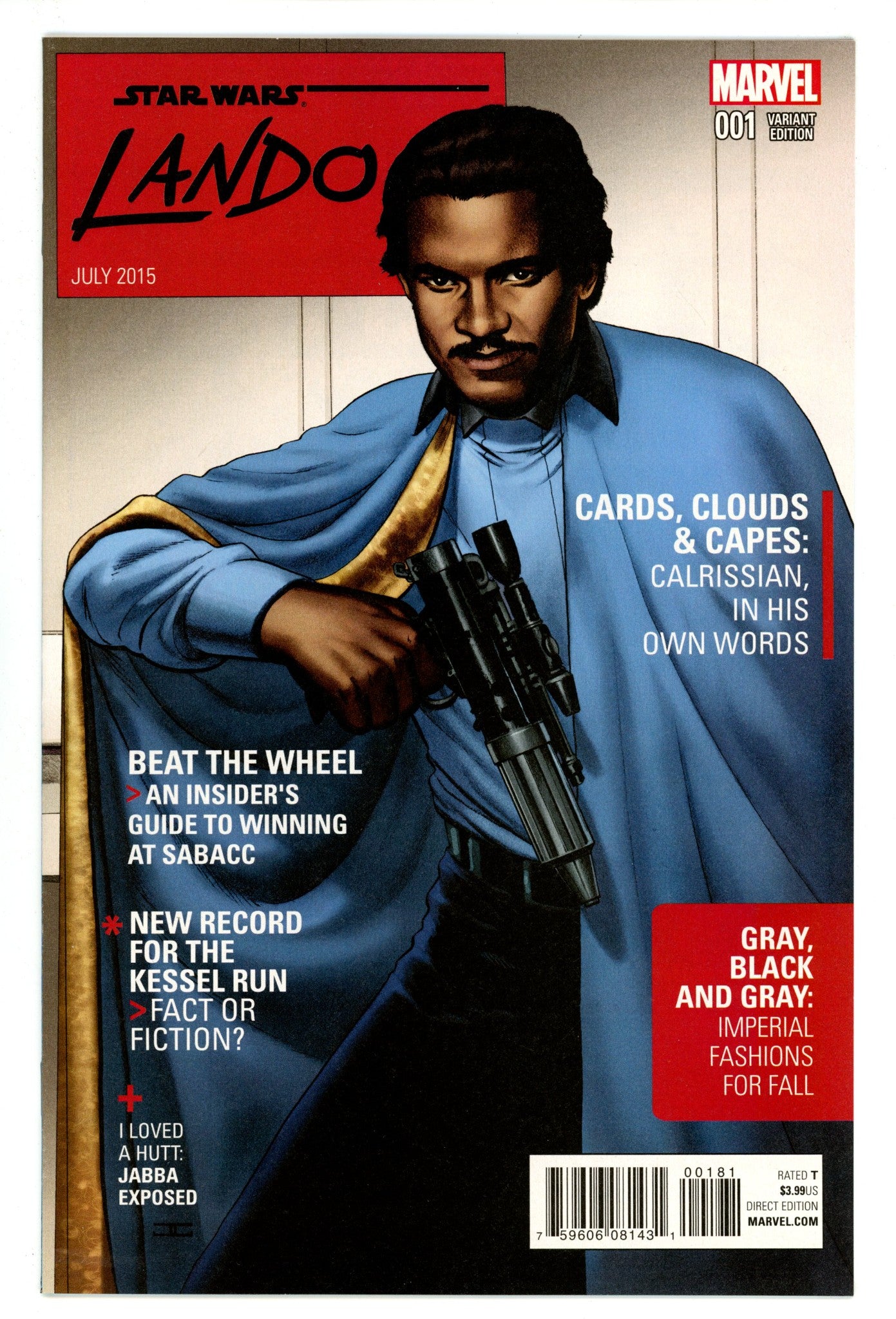 Lando 1 VF/NM (9.0) (2015) Cassaday Incentive Variant 