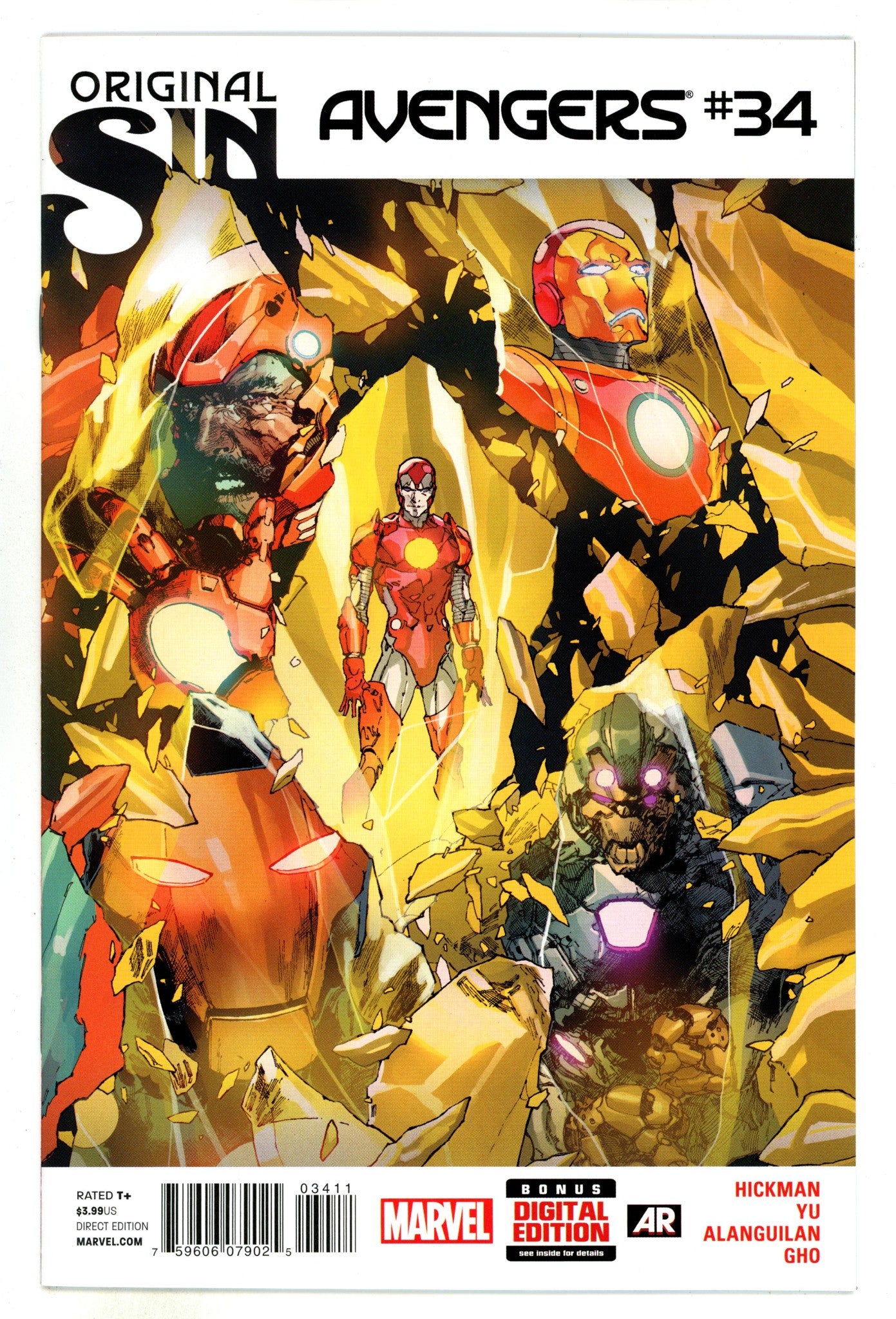 Avengers Vol 5 34 High Grade (2014) 