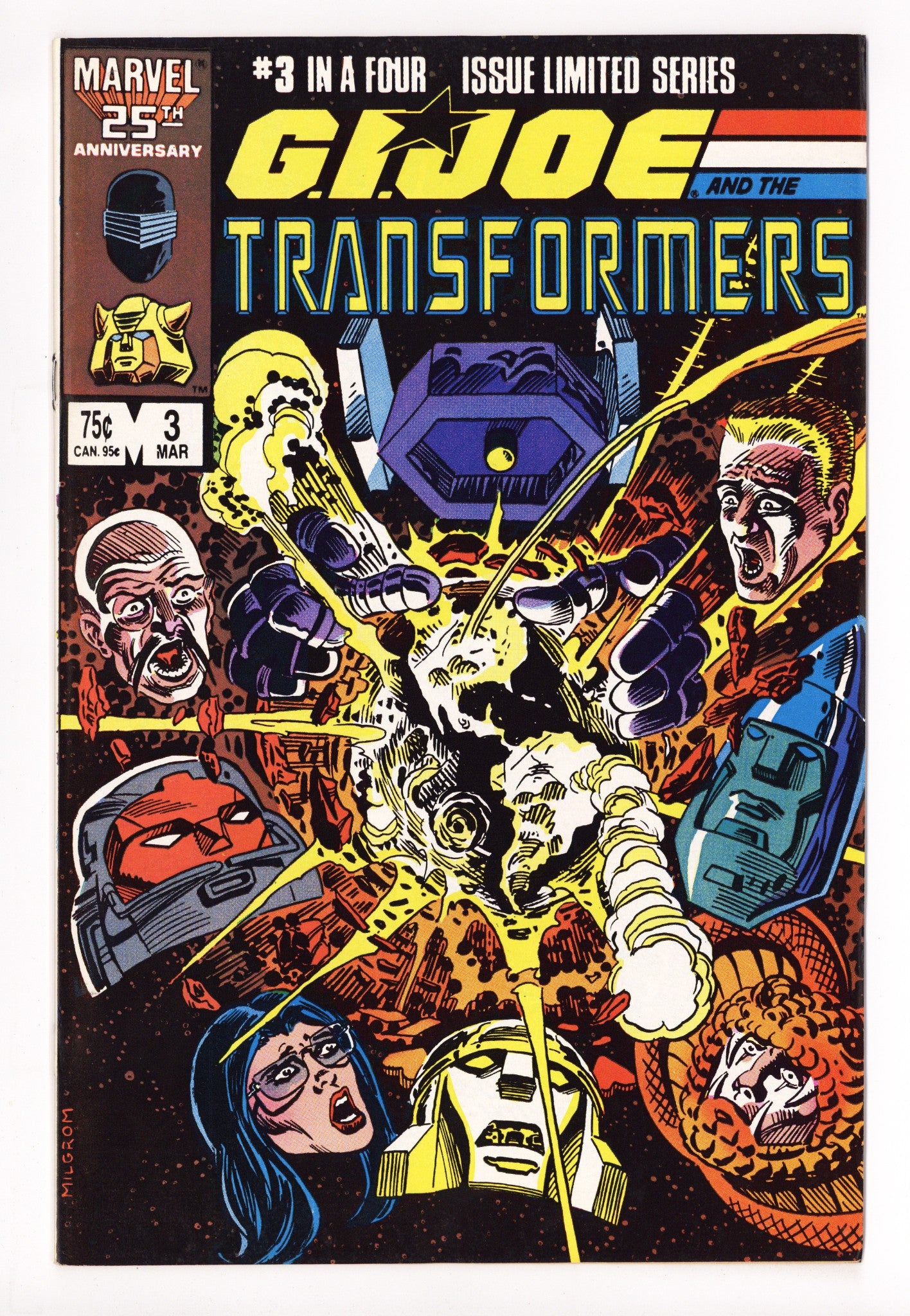 G.I. Joe and the Transformers 3 High Grade (1987) 