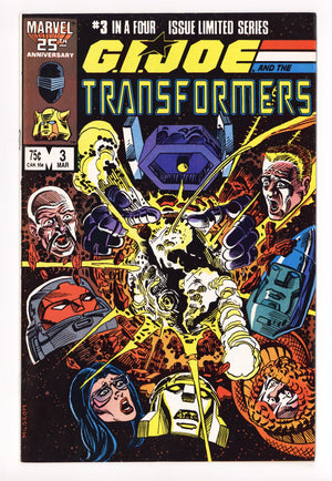 G.I. Joe and the Transformers 3 High Grade (1987)