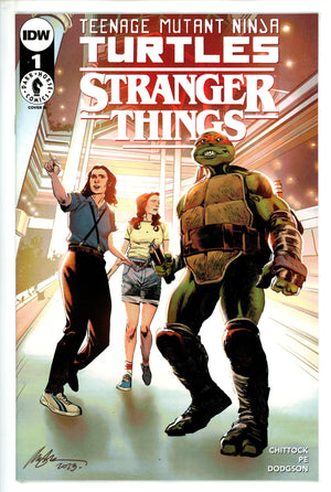 Teenage Mutant Ninja Turtles X Stranger Things 1 Albuquerque Incentive Variant VF/NM (2023)