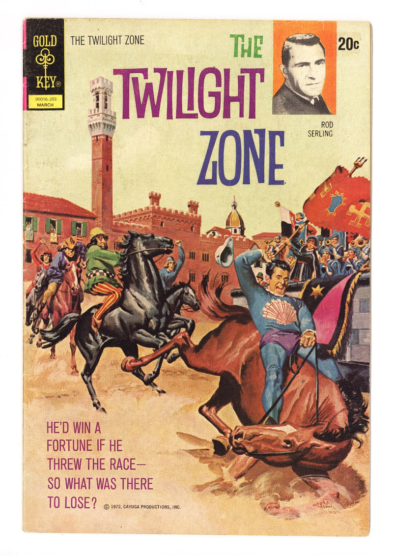 The Twilight Zone 42 Low Grade 20c Price Variant (1972) 