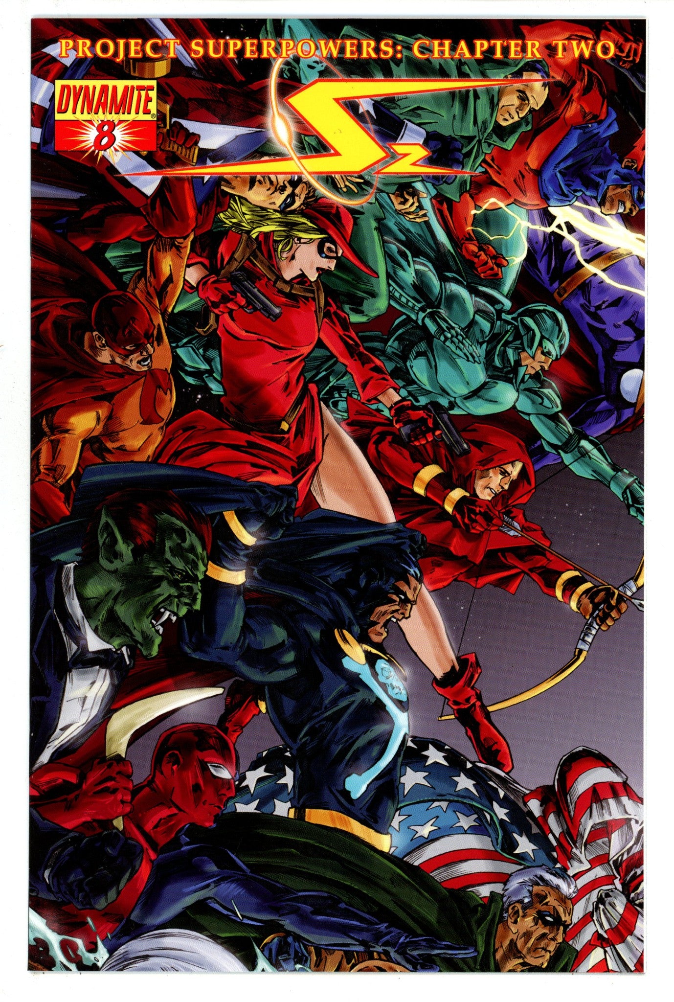 Project Superpowers: Chapter Two 8 High Grade (2010) Lau Variant 
