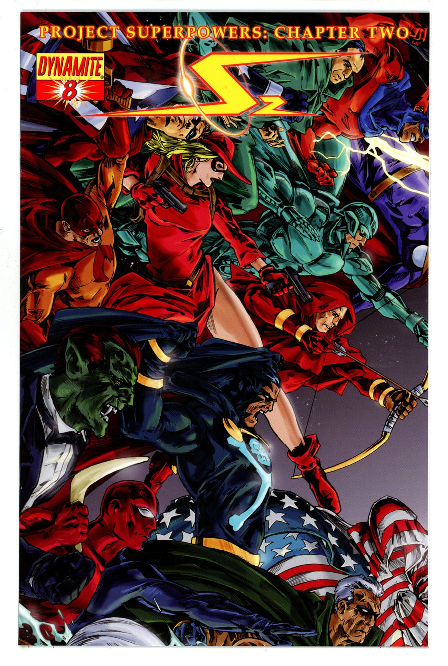 Project Superpowers: Chapter Two 8 High Grade (2010) Lau Variant 