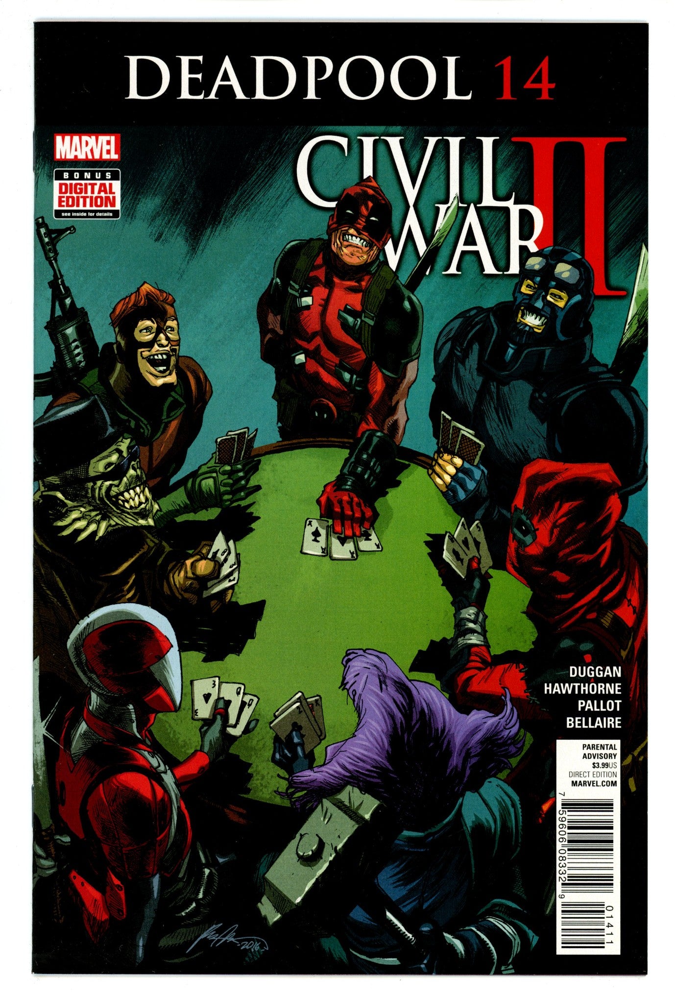 Deadpool Vol 5 14 High Grade (2016) 