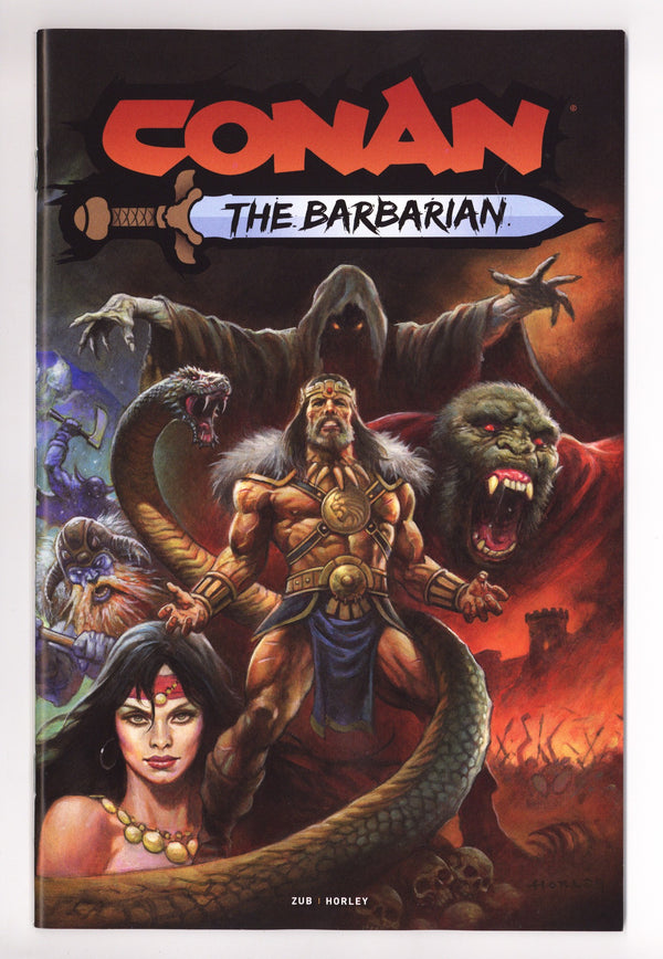 Conan The Barbarian 25 Horley Card Stock Wraparound Variant (2025)
