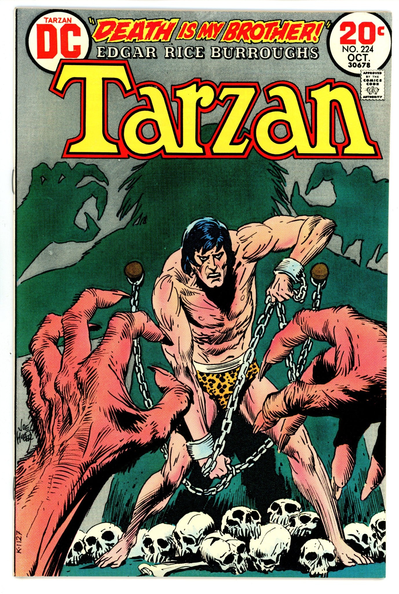 Tarzan 224 VF/NM (9.0) (1973) 