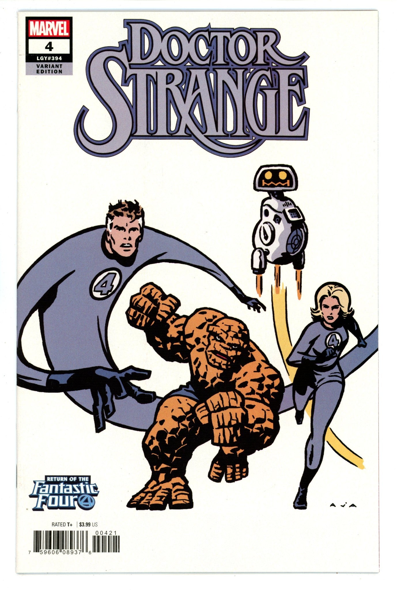 Doctor Strange Vol 5 4 High Grade (2018) Aja Variant 