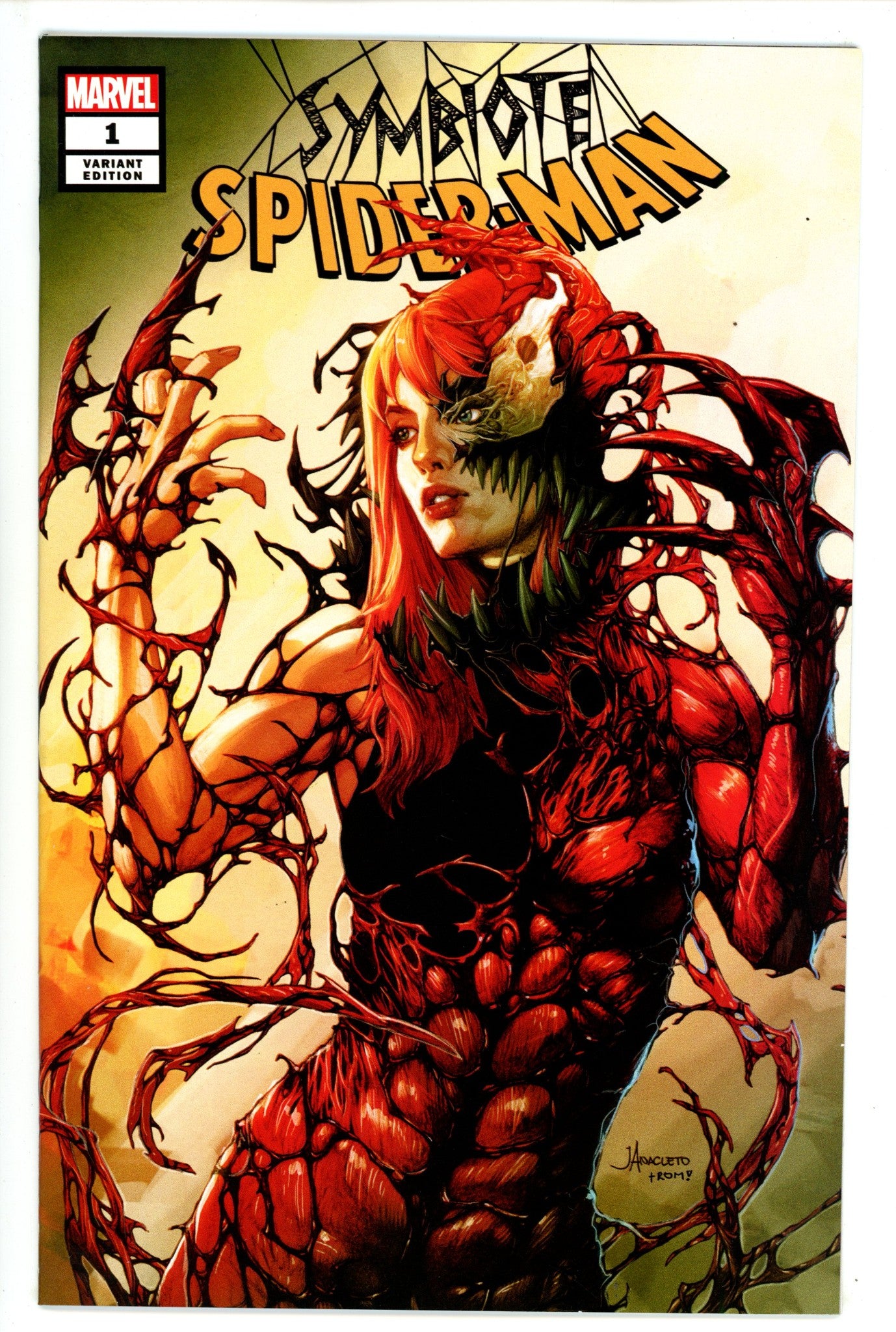 Symbiote Spider-Man 1 NM (9.4) (2019) Anacleto Exclusive Variant 