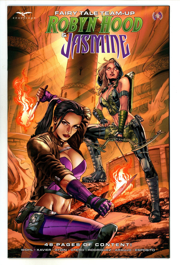 Fairy Tale Team-Up Robyn Hood & Jasmine 1 Vitorino Variant (2024)