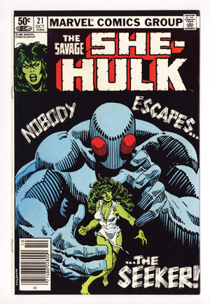 The Savage She-Hulk 21 Mid Grade (1981) Newsstand 