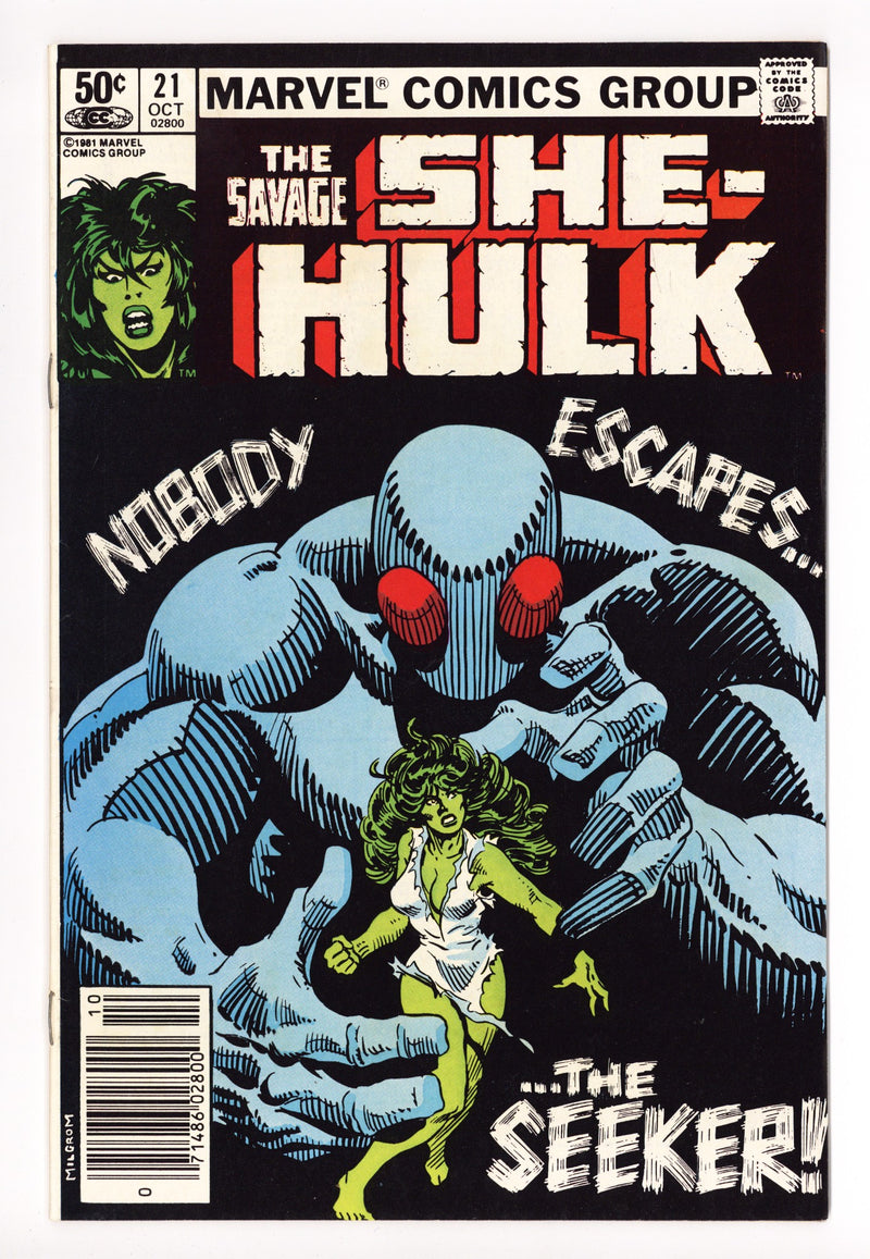 The Savage She-Hulk 21 Mid Grade (1981) Newsstand 