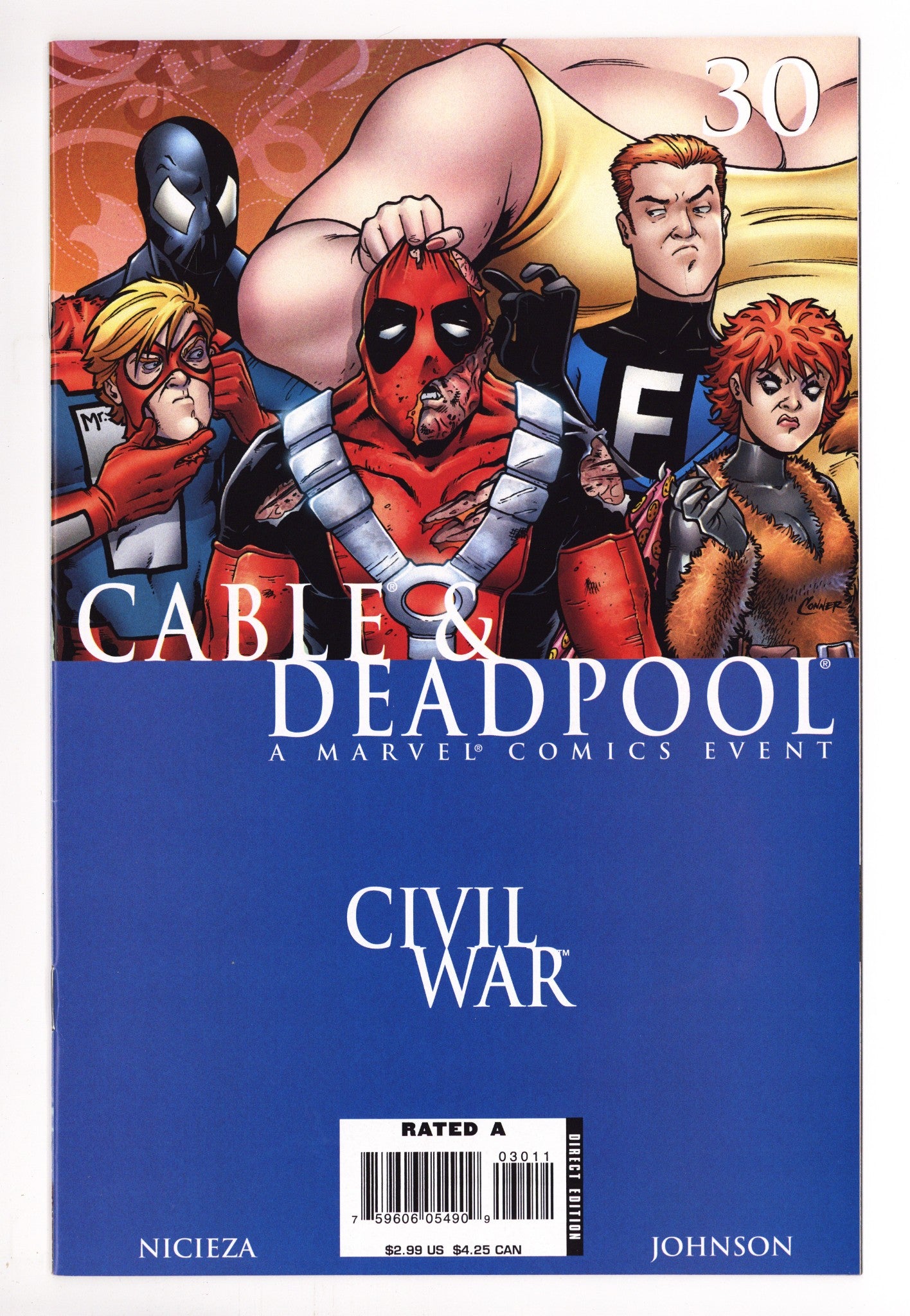Cable & Deadpool Vol 1 30 High Grade (2006) 