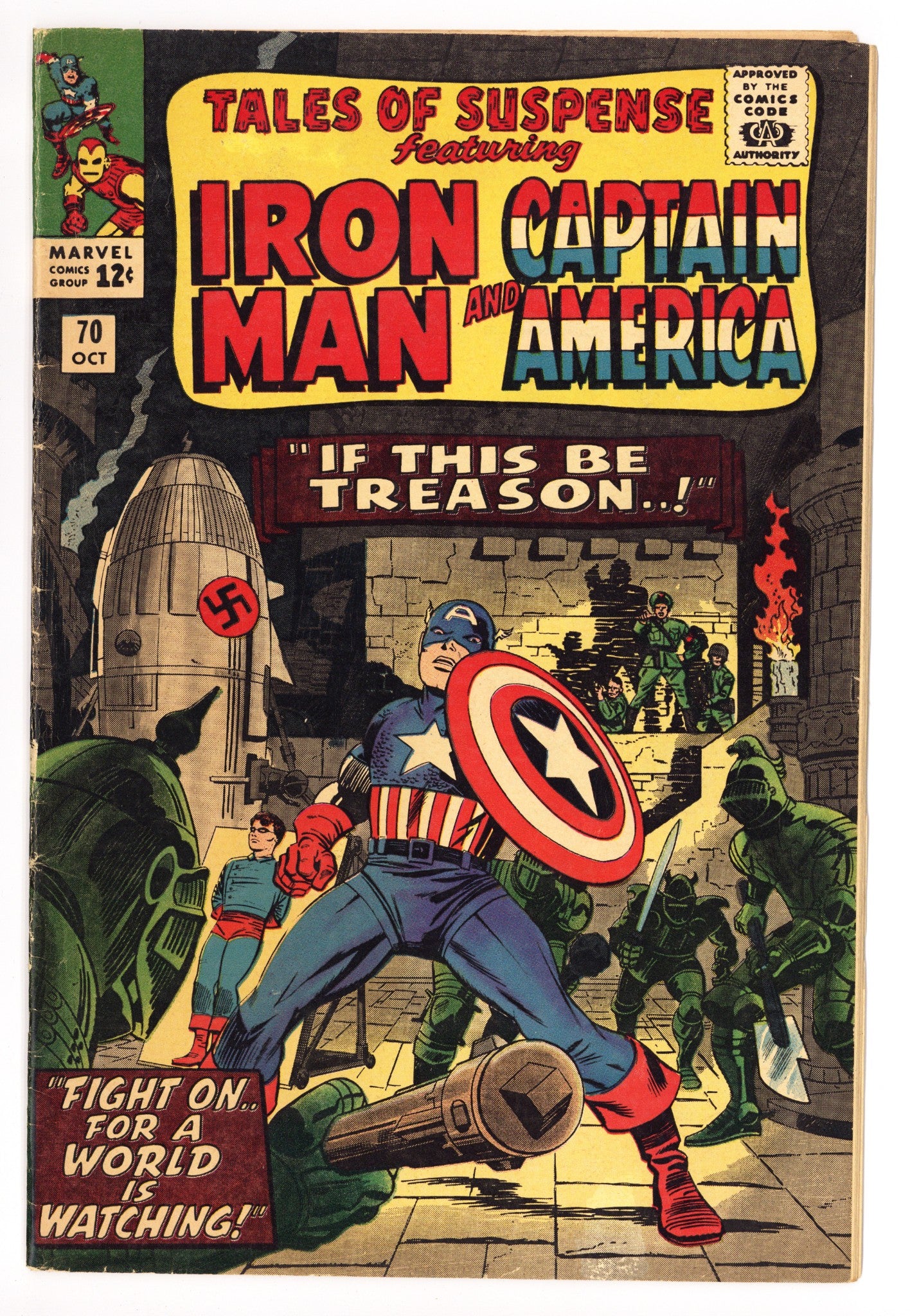 Tales of Suspense Vol 1 70 VG+ (4.5) (1965) 