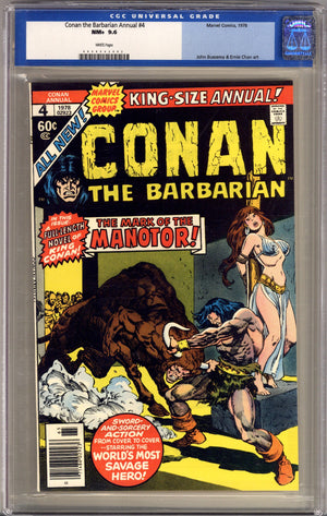 Conan Annual Vol 1 4 CGC 9.6 (NM+) (1978)